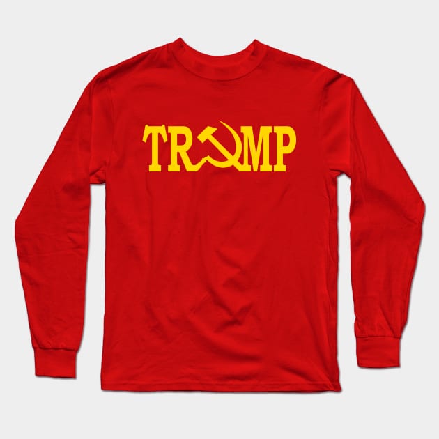 Soviet Trump Long Sleeve T-Shirt by Etopix